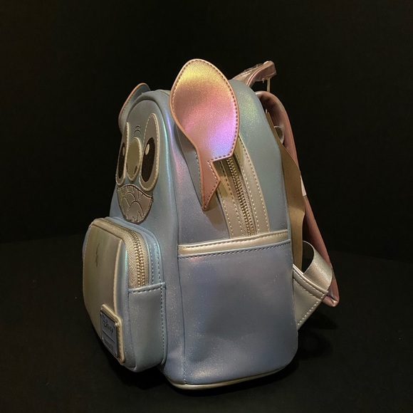 Loungefly Disney100 Platinum Stitch Cosplay Mini Backpack - Picture 3 of 5